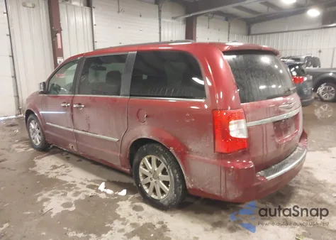 2012 Chrysler Town & Country Touring-L z USA, uszkodzony, nr VIN 2C4RC1CG4CR135439